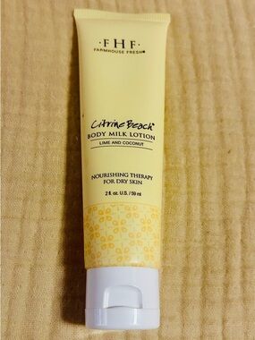 Sealed Farmhouse Fresh: Citrine Beach Lime & Coconut Body Milk Lotion